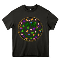 Asphalt st patrick s day smiley face Heavy Core Tee - Artiststas