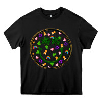 Black st patrick s day smiley face Heavy Core Tee - Artiststas