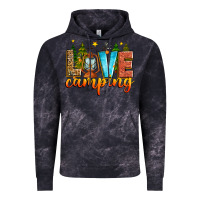 Cloud Black love camping Vintage Hoodie - Zillion Design Studio