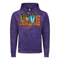 Cloud Purple love camping Vintage Hoodie - Zillion Design Studio