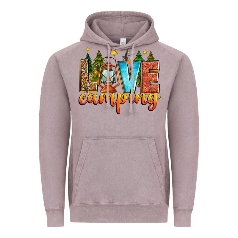 Love Camping Vintage Hoodie by Zillion Design Studio | Teevron