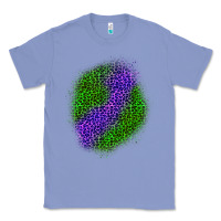 Colony Blue halloween leopard patch 3 Classic Tee - BundleAndBundleShop