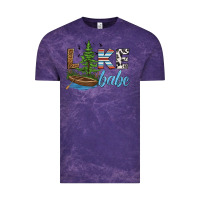 Cloud Purple lake babe Vintage Tee - HRA Design Shop