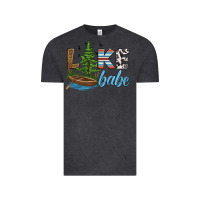 Vintage Black lake babe Vintage Tee - HRA Design Shop