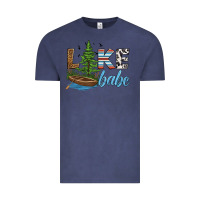 Vintage Denim lake babe Vintage Tee - HRA Design Shop