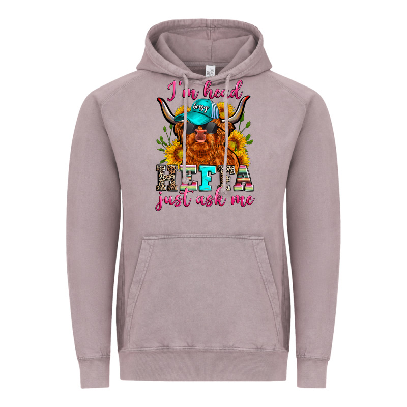 I'm Head Heffa Just Ask Me Vintage Hoodie by Zillion Design Studio | Teevron