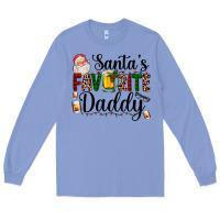 Colony Blue santa's favorite daddy Long Sleeve Tee - AdoDesignShop