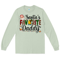 Matcha santa's favorite daddy Long Sleeve Tee - AdoDesignShop