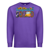 Purple transportation squad Premium Sweatshirt - NancyCooperArtShop