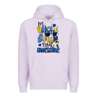 Lilac my uncle is down right awesome Premium Hoodie - Artiststas