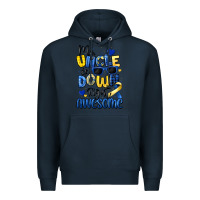 Navy my uncle is down right awesome Premium Hoodie - Artiststas