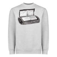 Heather Grey wrist coach Heavyweight Sweatshirt - FaDigitalArtStudio