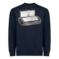 Navy wrist coach Heavyweight Sweatshirt - FaDigitalArtStudio