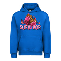 Cobalt Breast Cancer survivor afro nails Urban Hoodie - NancyCooperArtShop