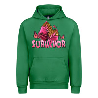 Emerald Breast Cancer survivor afro nails Urban Hoodie - NancyCooperArtShop