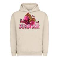 Pigment French Oak Breast Cancer survivor afro nails Urban Hoodie - NancyCooperArtShop