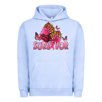 Pigment Grape Ice Breast Cancer survivor afro nails Urban Hoodie - NancyCooperArtShop
