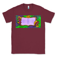 Burgundy custom halloween lightning bolt license plate Classic Tee - BundleAndBundleShop
