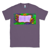 Lavender custom halloween lightning bolt license plate Classic Tee - BundleAndBundleShop