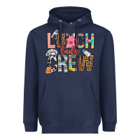 Navy lunch lady crew Heavyweight Hoodie - NancyCooperArtShop
