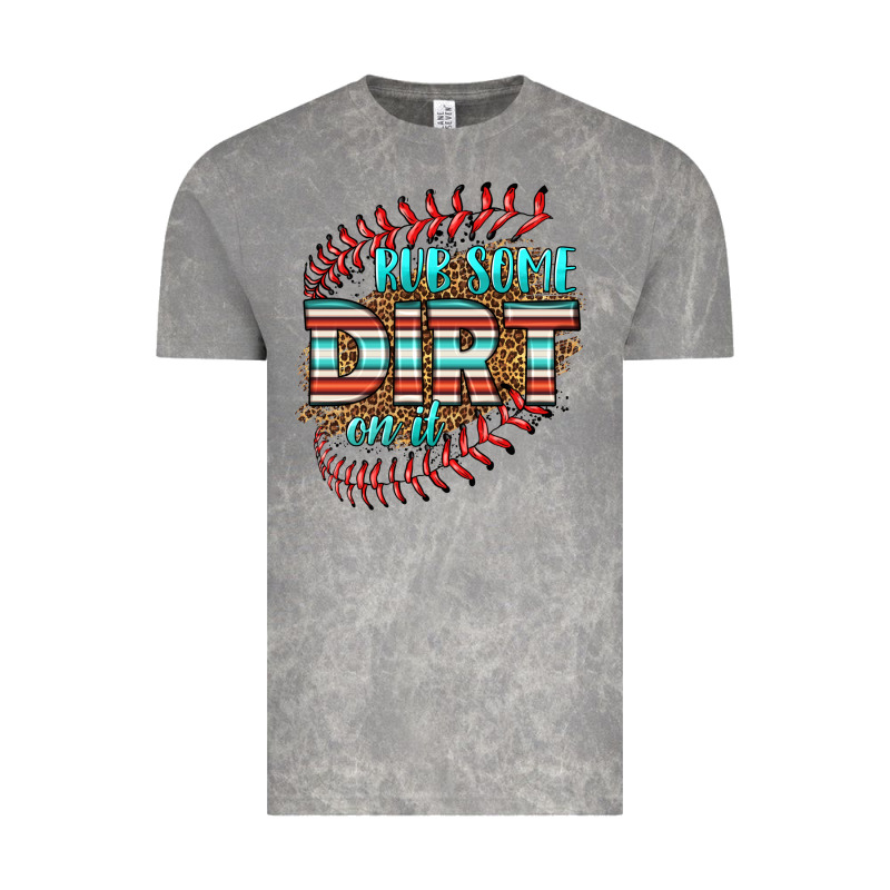Rub Some Dirt On It Softball Vintage Tee by HRA Design Shop | Teevron