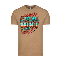 Vintage Coffee rub some dirt on it softball Vintage Tee - HRA Design Shop