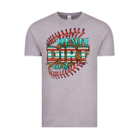 Vintage Zinc rub some dirt on it softball Vintage Tee - HRA Design Shop