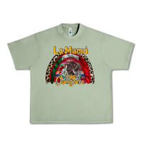 Oil Green la mama mas chingona Urban Heavy Tee - RacoonDesign