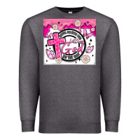 Charcoal Heather doing my best and letting god Premium Sweatshirt - MaliasSmallBusiness