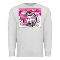Dove Grey doing my best and letting god Premium Sweatshirt - MaliasSmallBusiness