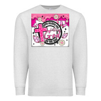Oatmeal Heather doing my best and letting god Premium Sweatshirt - MaliasSmallBusiness