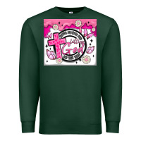 Sports Green doing my best and letting god Premium Sweatshirt - MaliasSmallBusiness