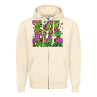 Mardi Gras Louisiana Fleur De Lis Zipper Hoodie | Teevron