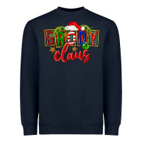 Navy Christmas brody claus Heavyweight Sweatshirt - FaDigitalArtStudio