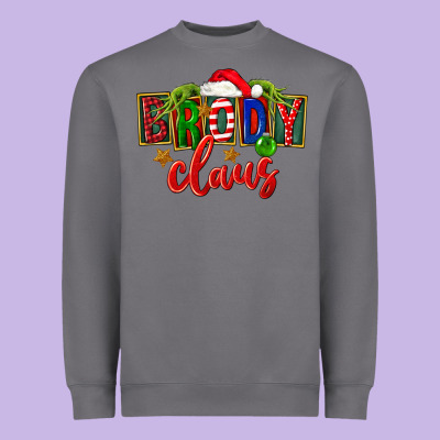 Christmas Brody Claus Heavyweight Sweatshirt Designed By Fadigitalartstudio