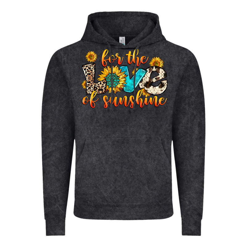 For The Love Of Sunshine Vintage Hoodie by Zillion Design Studio | Teevron
