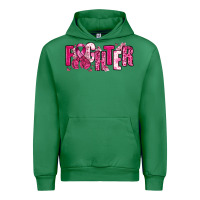 Emerald Fighter Breast Cancer Urban Hoodie - NancyCooperArtShop