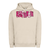 Pigment French Oak Fighter Breast Cancer Urban Hoodie - NancyCooperArtShop