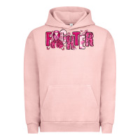 Pigment Salmon Fighter Breast Cancer Urban Hoodie - NancyCooperArtShop
