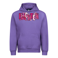 Tulip Fighter Breast Cancer Urban Hoodie - NancyCooperArtShop