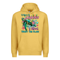 Antique Gold everyone's journey is different trust the flow Premium Hoodie - Artiststas