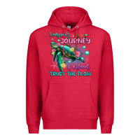 Cardinal everyone's journey is different trust the flow Premium Hoodie - Artiststas