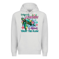 Dove Grey everyone's journey is different trust the flow Premium Hoodie - Artiststas