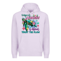Lilac everyone's journey is different trust the flow Premium Hoodie - Artiststas