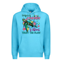 Ocean Blue everyone's journey is different trust the flow Premium Hoodie - Artiststas