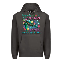 Smoke everyone's journey is different trust the flow Premium Hoodie - Artiststas