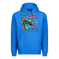 True Royal everyone's journey is different trust the flow Premium Hoodie - Artiststas