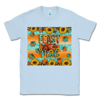 Dusty Blue Feast mode Classic Tee - Artiststas