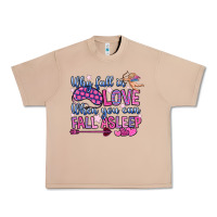 Burro why fall in love when you can fall asleep Urban Heavy Tee - OliviaCreatesArt