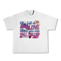 Lunar Rock why fall in love when you can fall asleep Urban Heavy Tee - OliviaCreatesArt